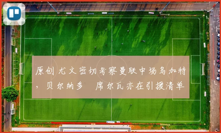 原创 尤文密切考察曼联中场乌加特，贝尔纳多・席尔瓦亦在引援清单